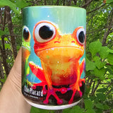 Grenouilles colorées - Tasse en céramique