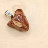 Pendentif avec pierre polie par Recycl-Age