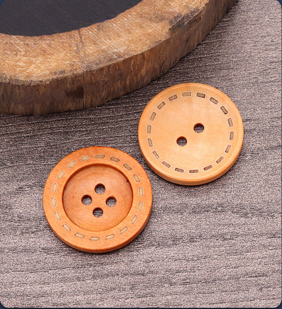 Bouton en bois 20mm