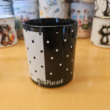 Pois picots noir et blanc - Tasse en céramique 11oz