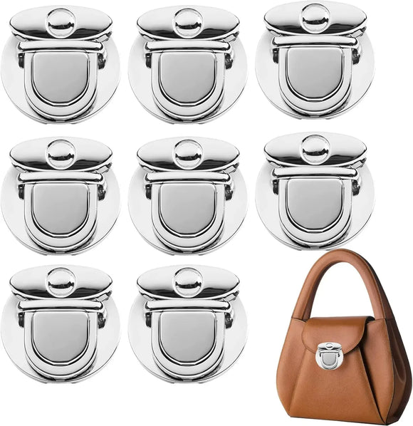 Fermoir en métal pour sacs - argent