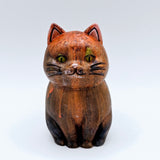 Statuette de chat en epoxy