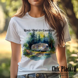 Road trip en Gaspésie en roulotte - T-shirt 2TG/2XL