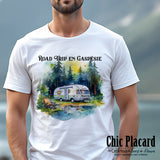 Road trip en Gaspésie en roulotte - T-shirt 2TG/2XL