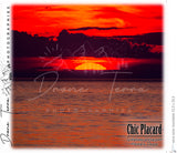 Coucher du soleil - Drone Terra #109 - Gobelet en acier inoxydable