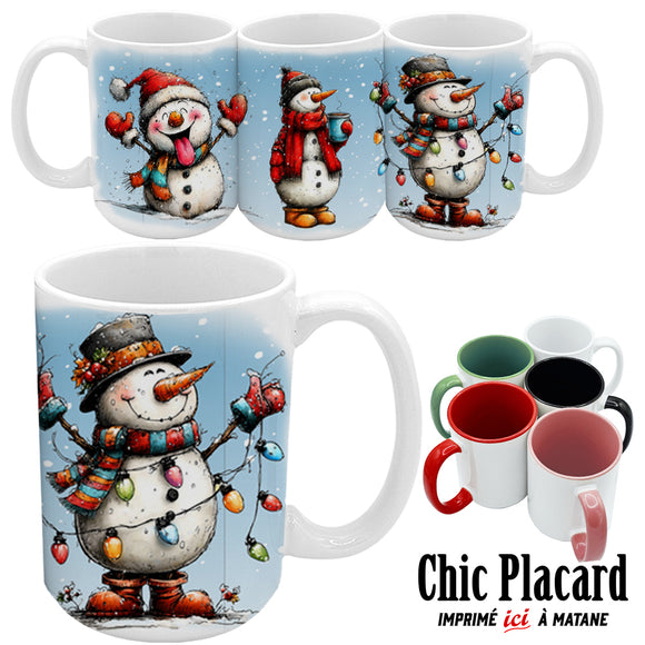 Bonhomme bonhommes! - Tasse en céramique