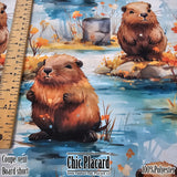 Castors - Coupe-vent (au 1/2m)