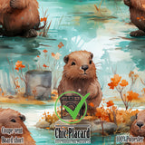 Castors - Coupe-vent (au 1/2m)