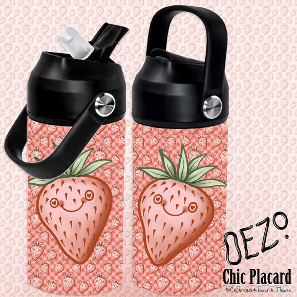 Fraise - par Oezo - Bouteille 12oz