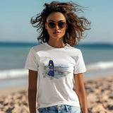 Promenade sur la grève - T-shirt M/M