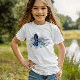 Promenade sur la grève - T-shirt pour enfant 6T