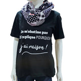 Vinyl appliqué: I'm not stubborn, I'm explaining why I'm right!