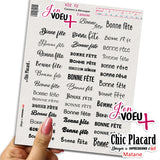 V22 Bonne fête : J'en voeux + carton à découper