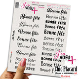 V22 Bonne fête : J'en voeux + carton à découper