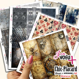 V23 grunge, gothique, steampunk : J'en voeux + carton à découper