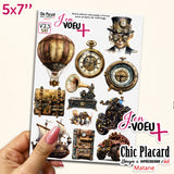 V23 J'en voeux + autocollants découpés à la forme