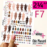 V24 Copines - Format 2.25'' J'en voeu + cartons à découper