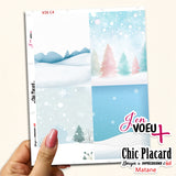 V26 Hiver J'en voeux + cartons à découper