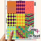 V27 Mélange loufoque : J'en voeux + carton à découper