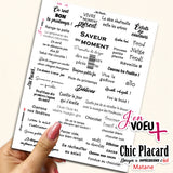 V28 Printemps : J'en voeux + carton à découper