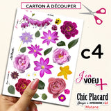 V32 Matane : J'en voeux + carton à découper à l'unité
