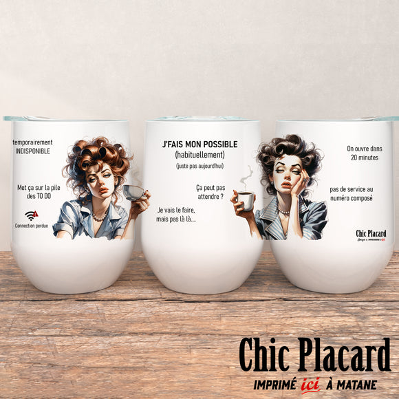 Blazée - Verre 12oz en inox