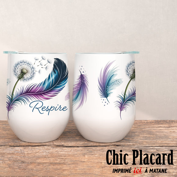 Respire - Verre 12oz en inox