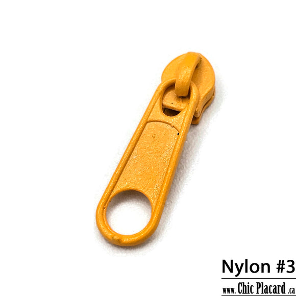 Jaune maïs - Curseur pour zip nylon #3