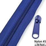 Royal blue - Zipper Nylon #5 (1/2m) 