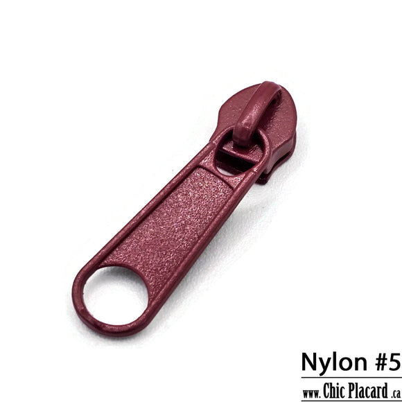 Bourgogne - Curseur Nylon #5 (à l'unité)