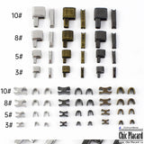 LOT - LIQUIDATION : Curseurs & pièces de zips
