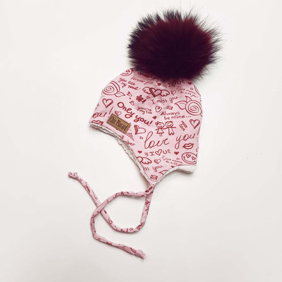 Tuque doublée SHERPA - LOVE - 18po