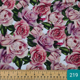 T219 Tuque doublée Roses Magnifiques - 22po
