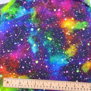 Tuque galaxie colorée (sur commande/modèle au choix)