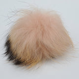Real fur pompom ROSE BLUSH s10