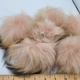 Real fur pompom ROSE BLUSH s10