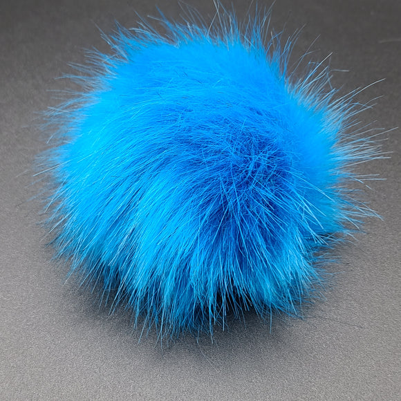 Synthetic pompom Electric blue B16