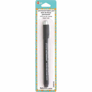 HEIRLOOM stylo de tissus permanent - noir - extra fin