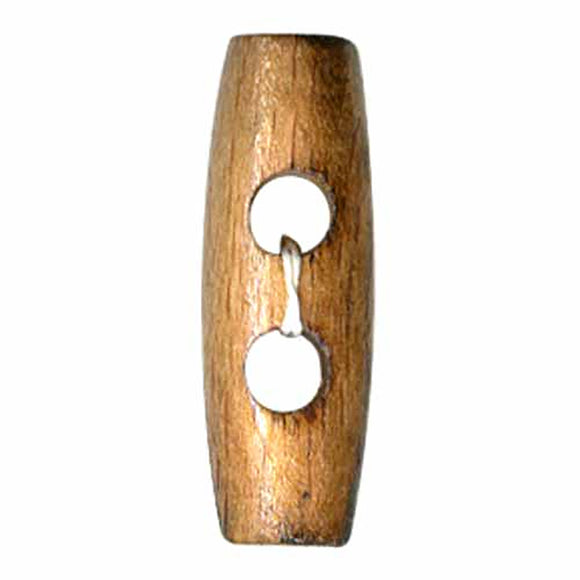 ELAN Brandenburg Wooden Toggle Button - 40mm (15⁄8″)