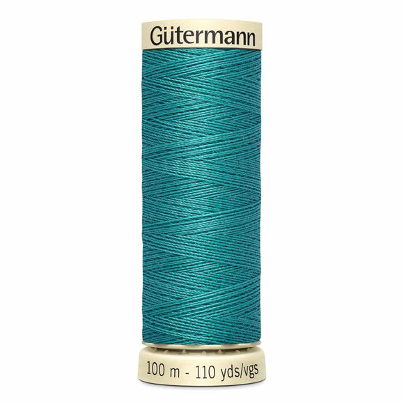 GUTERMANN All Purpose Polyester Yarn - Turquoise Green 100m