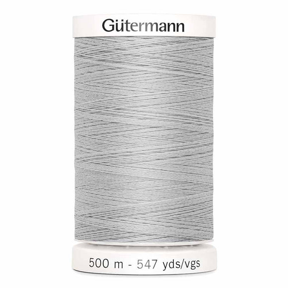 GUTERMANN TEX30 Fil de polyester tout-usage 500m - gris brume