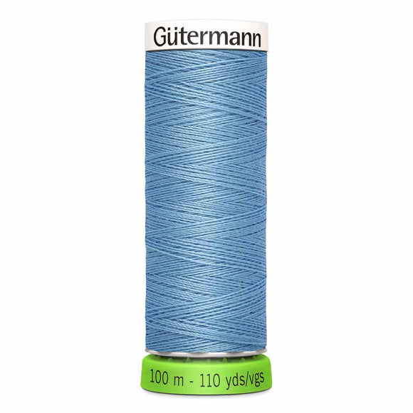 GUTERMANN TEX30 Fil de polyester tout-usage rPet (100% recyclé) 100m - #143 Bleu