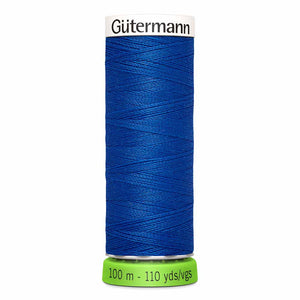 GUTERMANN TEX30 Fil de polyester tout-usage rPet (100% recyclé) 100m - #315 Bleu