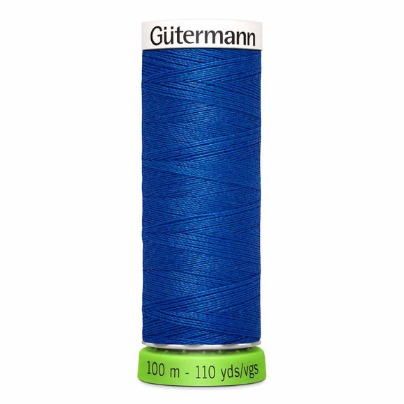 GUTERMANN TEX30 Fil de polyester tout-usage rPet (100% recyclé) 100m - #315 Bleu