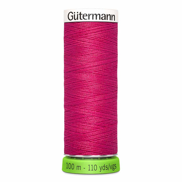 GUTERMANN TEX30 Fil de polyester tout-usage rPet (100% recyclé) 100m - #382 rose