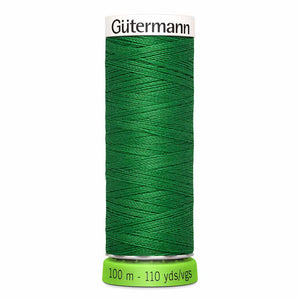 GUTERMANN TEX30 Fil de polyester tout-usage rPet (100% recyclé) 100m - #396 Vert