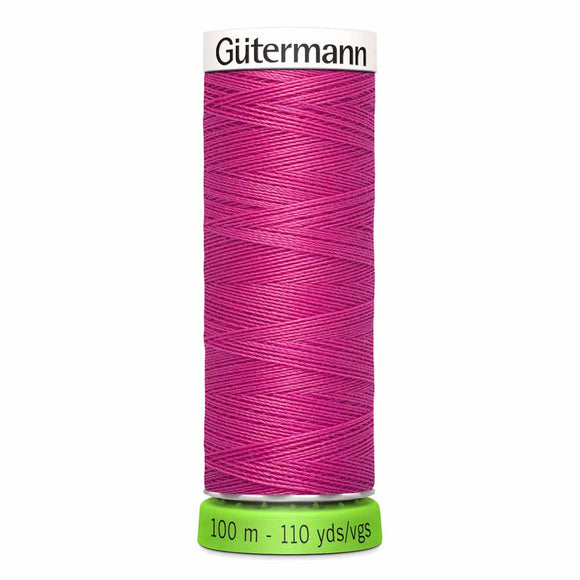 GUTERMANN TEX30  Fil de polyester tout-usage rPet (100% recyclé) 100m - #733 Rose