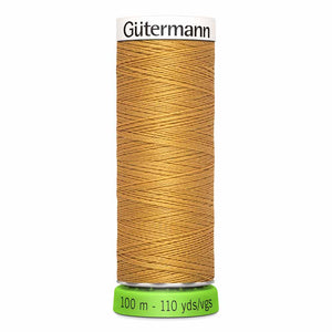 GUTERMANN TEX30 Fil de polyester tout-usage rPet (100% recyclé) 100m - #968 Cuivre