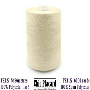 Tex27 woven polyester yarn 5486m-Eu #8427