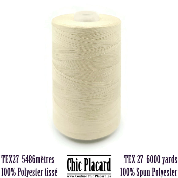 Tex27 woven polyester yarn 5486m-Eu #8427